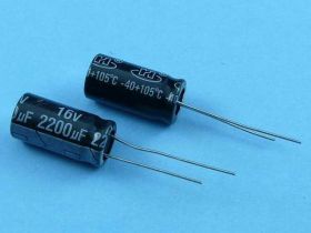 2200uF/16V 100SZT 10x20 105° LEA!ELKO