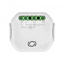 Przekaźnik dopuszkowy 1-kanałowy Tuya Smart Wi-Fi+BLE,OR-SH-17100