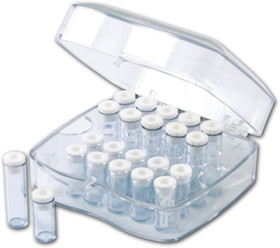 SMD small container, with 20 pieces, transparent, (L x W x D) 110 x 110 x 25 mm, SLS25.0