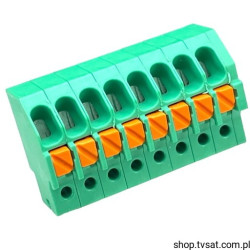 CHF08008 Terminal Block 8Pin 3.5mm Spring Clamp I=4A BLOCK SAURO