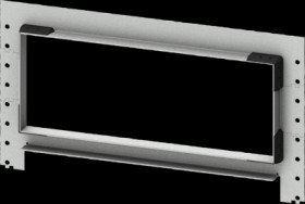 Protective type upgrade, rectangular, sheet steel, (L x W x H x D) 400 x 400 x 175 x 22 mm, 8PQ2000-4BA03