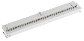 Złącze IDC 64-pinowe 2-rzędowe raster: 2.54mm Żeński Montaż na kablu HARTING