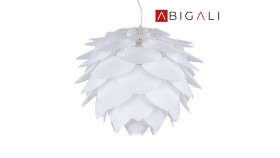 Abigali Lampa Wisząca Szyszka Pine Cone 32 Cm, Abigali-Chuw-E27