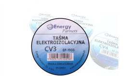 Cv3 (Ep-1933) Cza - Taśma Elektroizolacyjna Pcw (19Mm X 33M X 0.18Mm) Czarna
