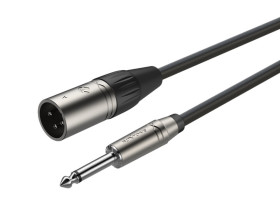 Kabel mikrofonowy XLR(m) - JACK 6.3(m) mono Roxtone SMXJ250L3 3m