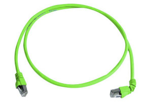 Kabel Ethernet Cat6a długość 0.5m Z zakończeniem Telegartner LSZH