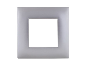 DANTE Ramka 1 pojedyncza inox 454181 KOS