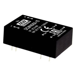 Mean Well DCWN06A-05 DCWN06 series 6W DC/DC converter 2 outputs 500mA