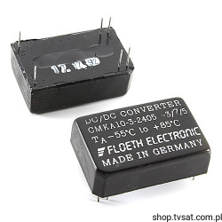 CMKA10-3-2405 DC-DC Converter 24V to +5V 0,3A THT FLOETH
