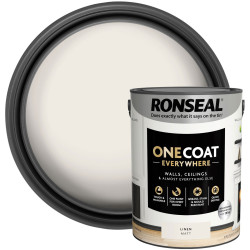 Ronseal KCB.7015103.22204.81 OneCoat EverywhereIndoor Linen Matt 5l