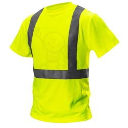 T-shirt ostrzegawczy żołty NEO 9497