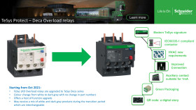 Przekaźnik przeciążeniowy termiczny Schneider Electric 0.4 A 5 A
