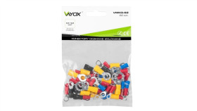 Końcówki Kablowe Izolowane Oczkowe 62 Szt Vmko-62 Vayox