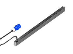 Listwa zasilająca, 16A, 230 V, 28 wtykowa dł. kabla 3m DK IEC C13, IEC C19