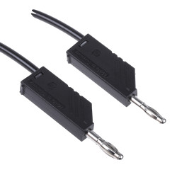 934062100, PVC, 16A, 60V dc, kolor: Czarny, dł. 1m, -15→ + 70 °C., Hirschmann Test & Measurement