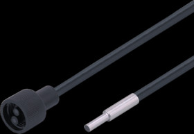 E20052, diffuse reflection sensor, Sensing head diinfrared light, Lens type standard, (28 x 21)...(