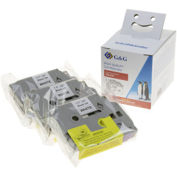 G&G BB-B-G-231-MP Label Machine Tape White Durable Efficient Design