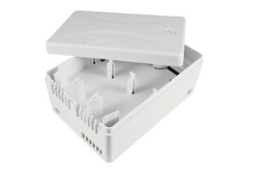 Panel krosowniczy, obudowa, 9-portowy SC 3 Jednomodowy HellermannTyton Connectivity