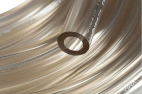 Przewody rurowe średnica wew 2.4mm średnica zew 4mm Pożywienie i napoje Przezroczysty długość 15m