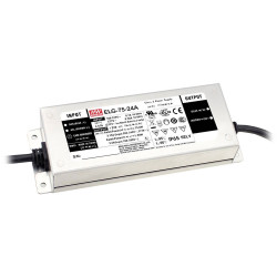 Mean Well ELG-75-48AB-3Y LED driver 76.8W dimmable for outdoor use