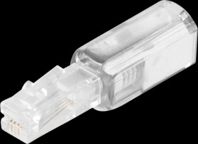 BS71216-W Twist-Stop, narrow version, white-transparent