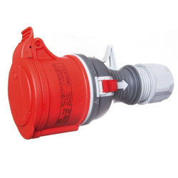 Gniazdo przen. 32A 5P 400V IP44 ELEKTROMET 921875