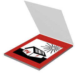 Weidmüller 2817460000 TABPACK PV 90/100 WFF Tabliczka znamionowa 20 szt.