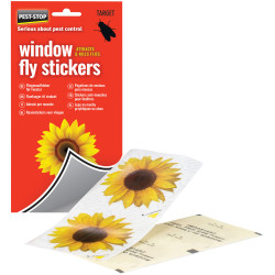 Pest-Stop PSWFS Window Fly Stickers (Pack 4)