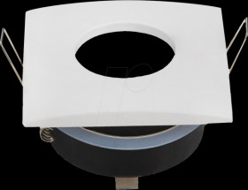 2011 Recessed ceiling ring, GU10, angular, white