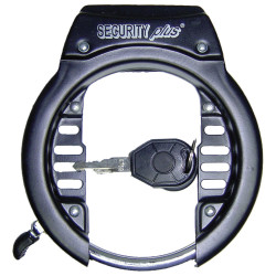 Security Plus RS60 U Lock Black Key Lock with Chain/Cable Connection