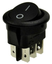 MR3220R5BBNWC przełącznik kołyskowy okrągły stabilny ON-ON