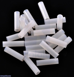 Pololu Nylon Spacer: 15mm Length, 4mm OD, 2.7mm ID (25-Pack)