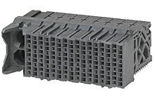 Złącze typu Backplane 1.35mm Pitch 144-pinowe 9-rzędowe Gniazdo Molex