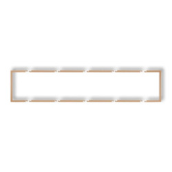 Ramka wypełniająca pięciokrotna serii DECO złoty metalik 8DRW-5