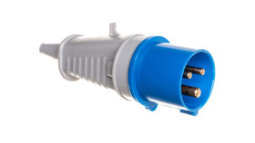 Wtyczka Izolacyjna Przenośna 16A 250V 3P Ip44 3629-326