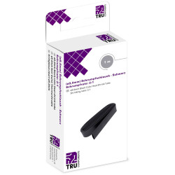 TruComponents 30443 Heatshrink Blk 9mm 4.50mm Shrinkage:2:1 1 m