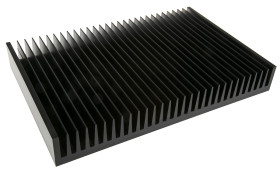 Radiator 200 x 300 x 40mm 0.3K/W Uniwersalny Prostokątny Alu