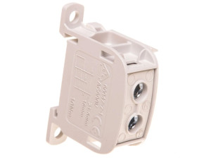 Listwa zaciskowa 1P 16-50mm2 100A PE/N/PEN K50/1 098573