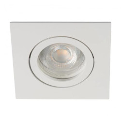 Oczko sufitowe regulowane DALLA DTL-W bez oprawki Gx5,3/GU10 max 10W biały 22435