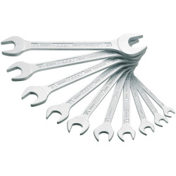 Hazet 450N/10 Double Open End Wrench Set 10pcs
