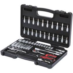 KS Tools 911.0653 1/4&quot; Socket Set, 53 Pcs