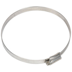 Sealey SHCSS5 Hose Clip Stainless Steel &#xD8;110-130mm Pack of 5