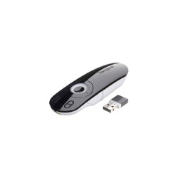 Targus AMP13EU Laser Presentation Remote wireless presenter Black, Grey