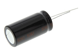 Kondensator 22000μF 10V dc Radialny, Otwór przelotowy Panasonic roztaw: 7.5mm 18 (Dia.) x 35.5mm