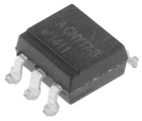 Transoptor CNY17-3-300E 1-kanałowy DC 100 % Montaż powierzchniowy PDIP 6-pinowy Broadcom