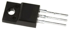 MOSFET N-kanałowy 2,1 A TO-220FP 500 V Pojedynczy 30 W 3 omy