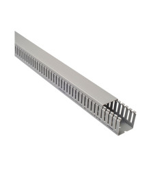 Korytko kablowe cienkogrzebiniowe TD, 50x50x2000 mm szare, B08107