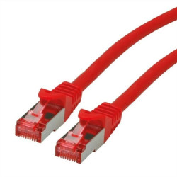 ROLINE S/FTP Patchcord Cat.6 Component Level, LSOH, czerwony, 15.0 m