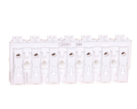 Złączka zasilająca 7-biegunowa bez stopek bez styku PE 294-4007 /200szt./