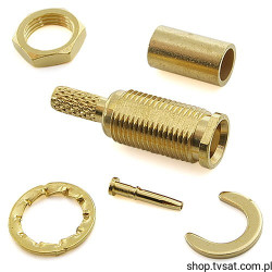 R113310000 HF Socket to Case PANEL RADIALL